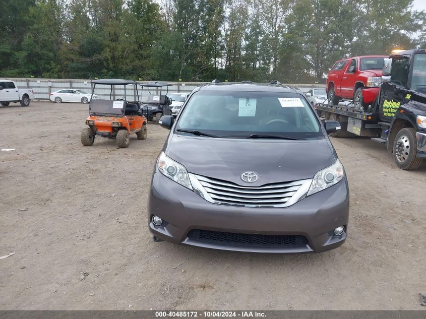 2013 Toyota Sienna Limited V6 7 Passenger VIN: 5TDYK3DC4DS366260 Lot: 40485172