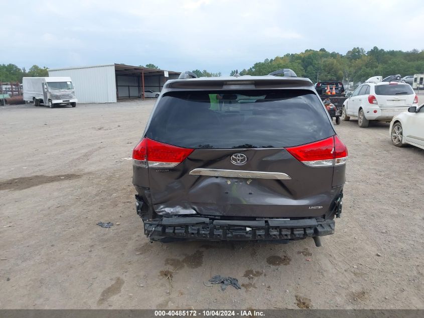 5TDYK3DC4DS366260 2013 Toyota Sienna Limited V6 7 Passenger