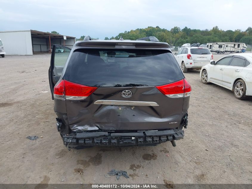 2013 Toyota Sienna Limited V6 7 Passenger VIN: 5TDYK3DC4DS366260 Lot: 40485172