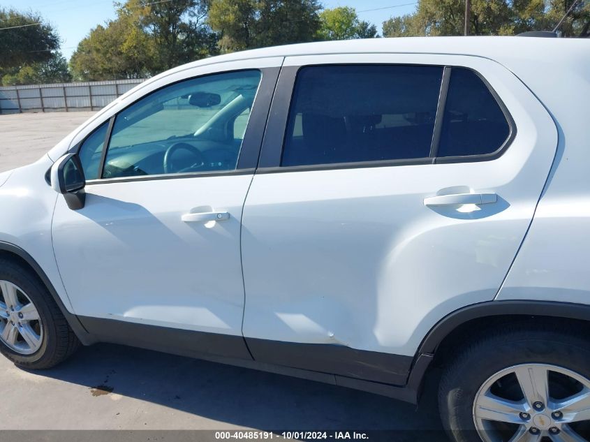 2020 Chevrolet Trax Fwd Ls VIN: KL7CJKSB5LB055666 Lot: 40485191