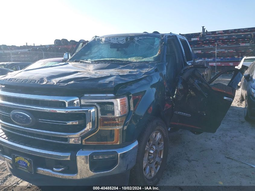 2021 Ford F-250 Lariat VIN: 1FT7W2BT5MED76900 Lot: 40485204