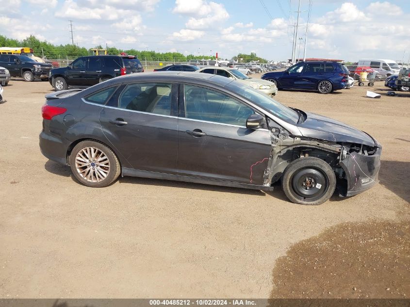 2017 Ford Focus Titanium VIN: 1FADP3J27HL238636 Lot: 40485212