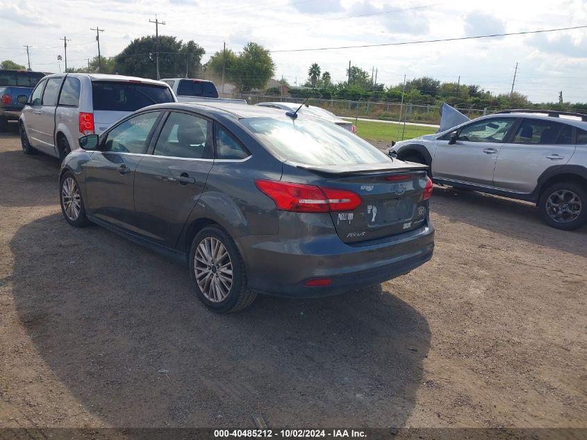 VIN 1FADP3J27HL238636 2017 Ford Focus, Titanium no.3