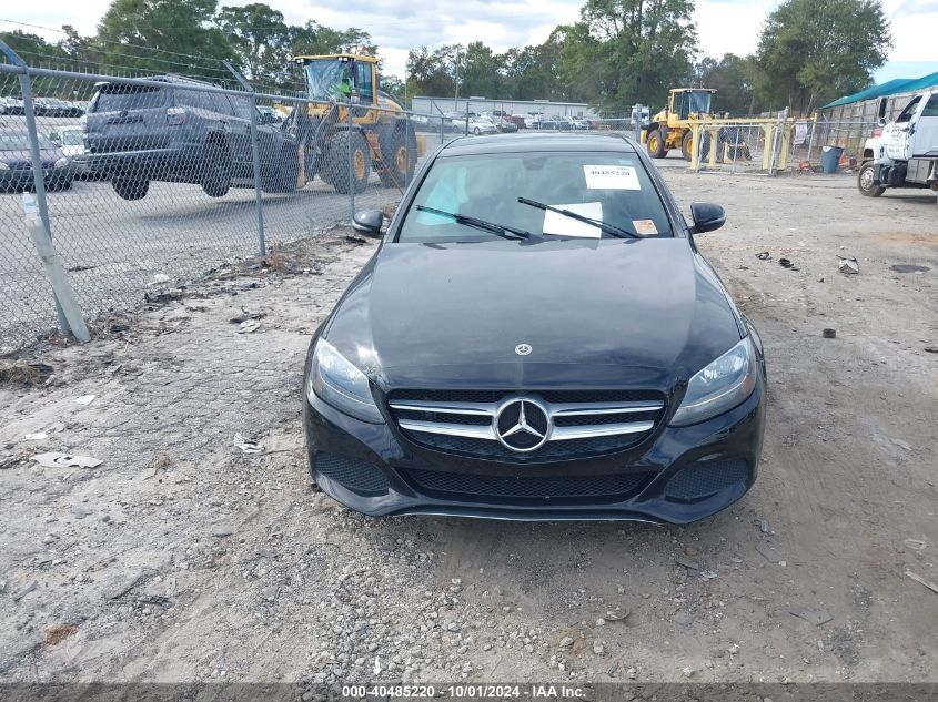 2018 Mercedes-Benz C 300 VIN: 55SWF4JB0JU244815 Lot: 40485220