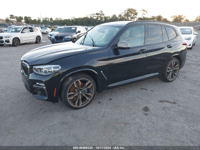 VIN 5UXTS3C58K0Z08391 2019 BMW X3, M40I no.2