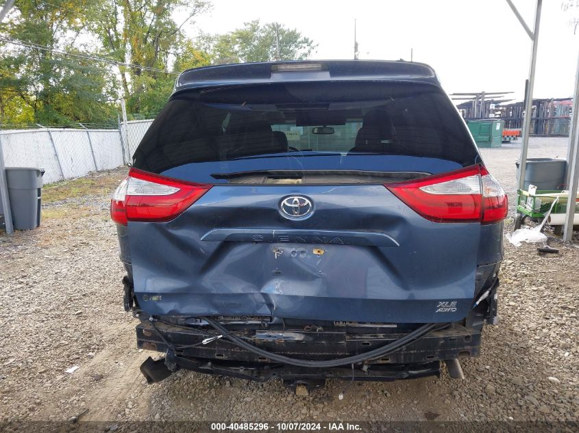 2015 Toyota Sienna Xle Premium 7 Passenger VIN: 5TDDK3DC1FS095692 Lot: 40485296