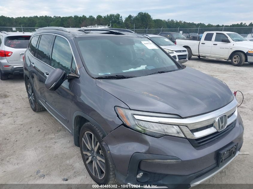 2019 Honda Pilot Touring VIN: 5FNYF5H93KB038120 Lot: 40485302