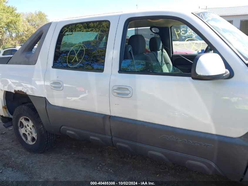 2004 Chevrolet Avalanche 1500 VIN: 3GNEC12T74G245834 Lot: 40485308