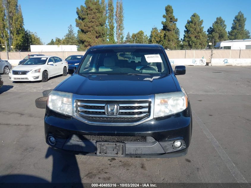 2013 Honda Pilot Ex VIN: 5FNYF3H42DB028741 Lot: 40485316