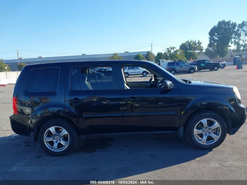 2013 Honda Pilot Ex VIN: 5FNYF3H42DB028741 Lot: 40485316