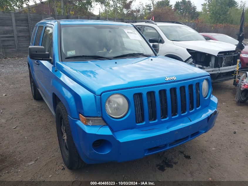 2008 Jeep Patriot Sport VIN: 1J8FT28008D796778 Lot: 40485323