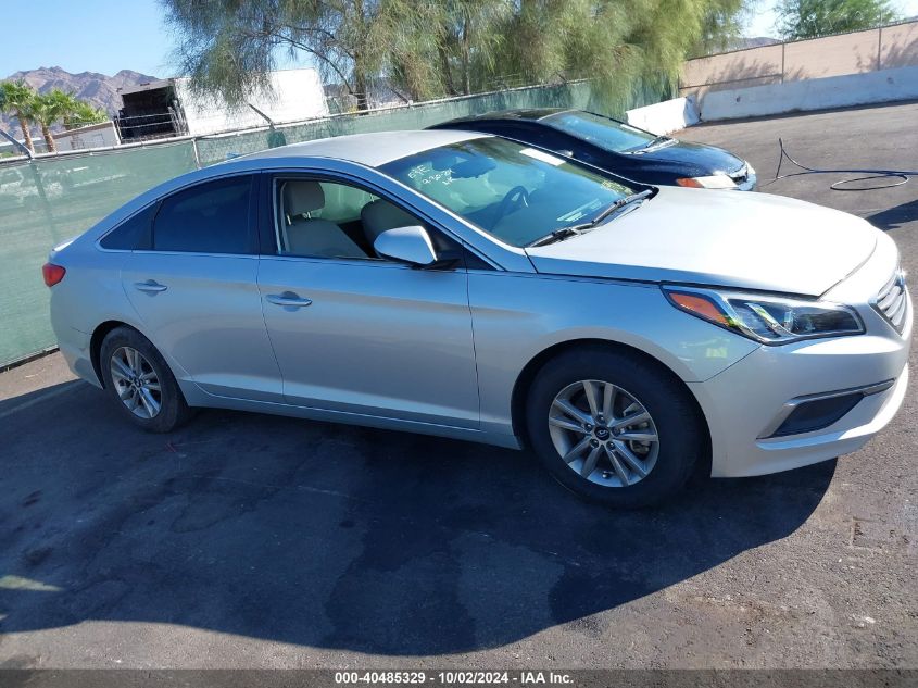 2017 Hyundai Sonata Se VIN: 5NPE24AF6HH479033 Lot: 40485329