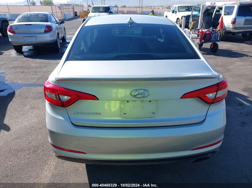 2017 Hyundai Sonata Se VIN: 5NPE24AF6HH479033 Lot: 40485329