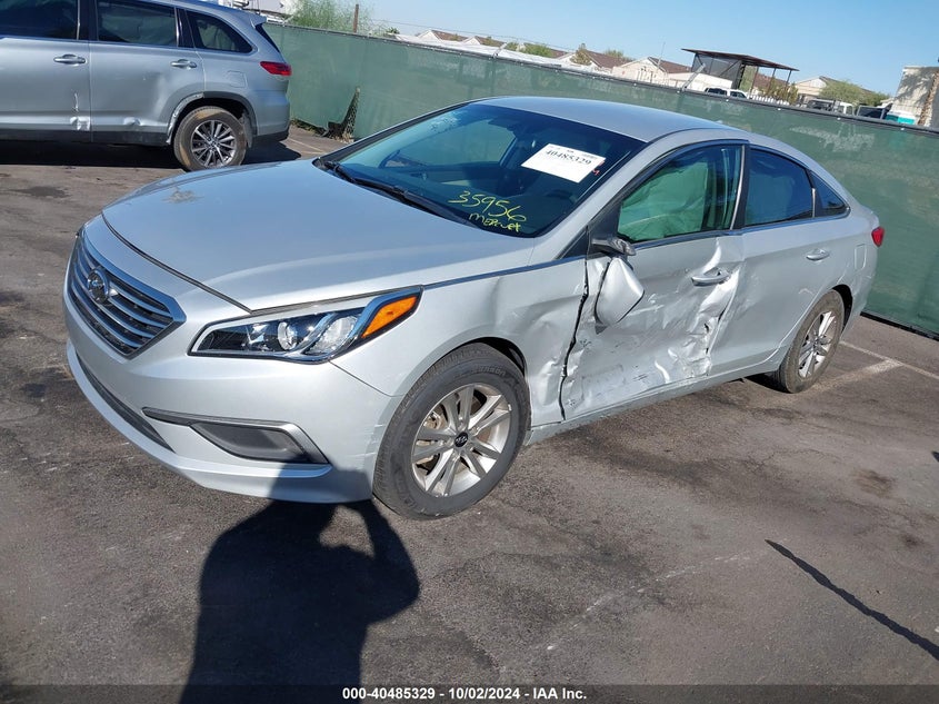 VIN 5NPE24AF6HH479033 2017 HYUNDAI SONATA SE