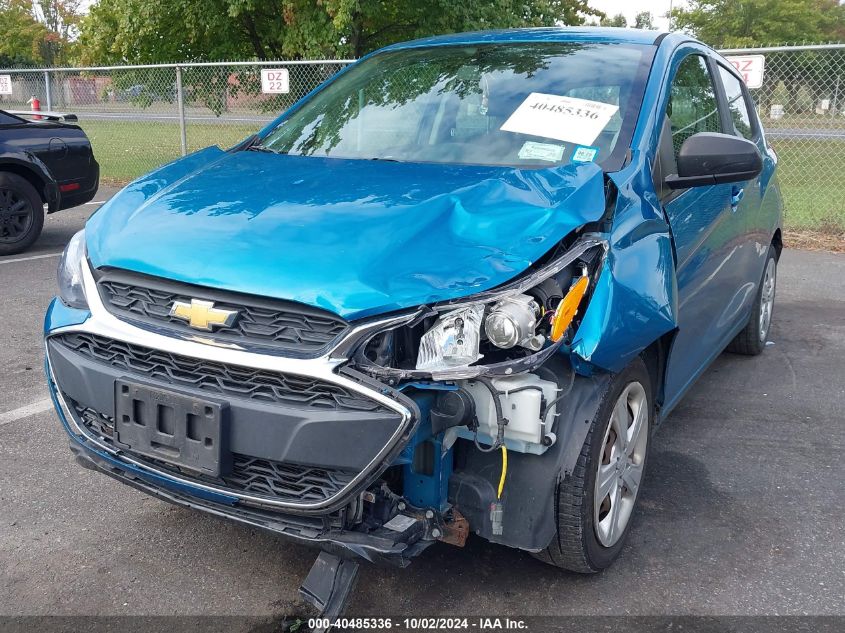 2019 Chevrolet Spark Ls Cvt VIN: KL8CB6SA5KC727435 Lot: 40485336