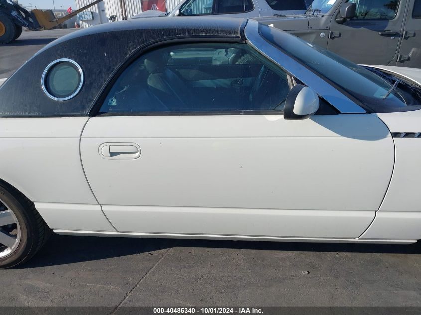 2002 Ford Thunderbird VIN: 1FAHP60A32Y131007 Lot: 40485340