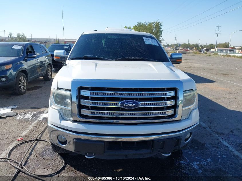 1FTFW1ET5EKE90853 2014 Ford F-150 Lariat