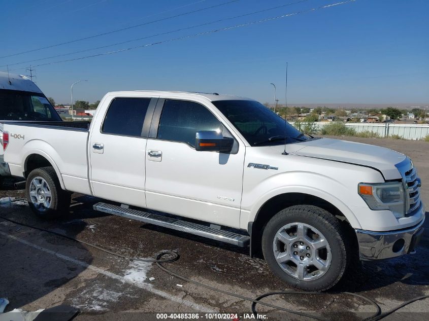 1FTFW1ET5EKE90853 2014 Ford F-150 Lariat