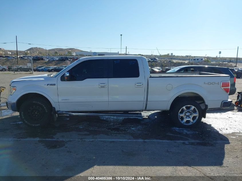 2014 FORD F-150 LARIAT - 1FTFW1ET5EKE90853