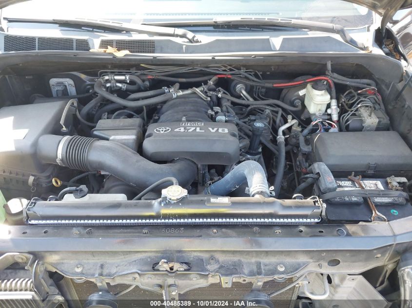 5TFRT54107X015730 2007 Toyota Tundra Sr5 4.7L V8