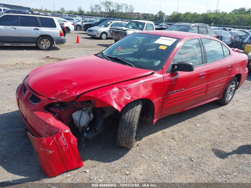 1G2NF52TX1M505941 2001 Pontiac Grand Am Se1