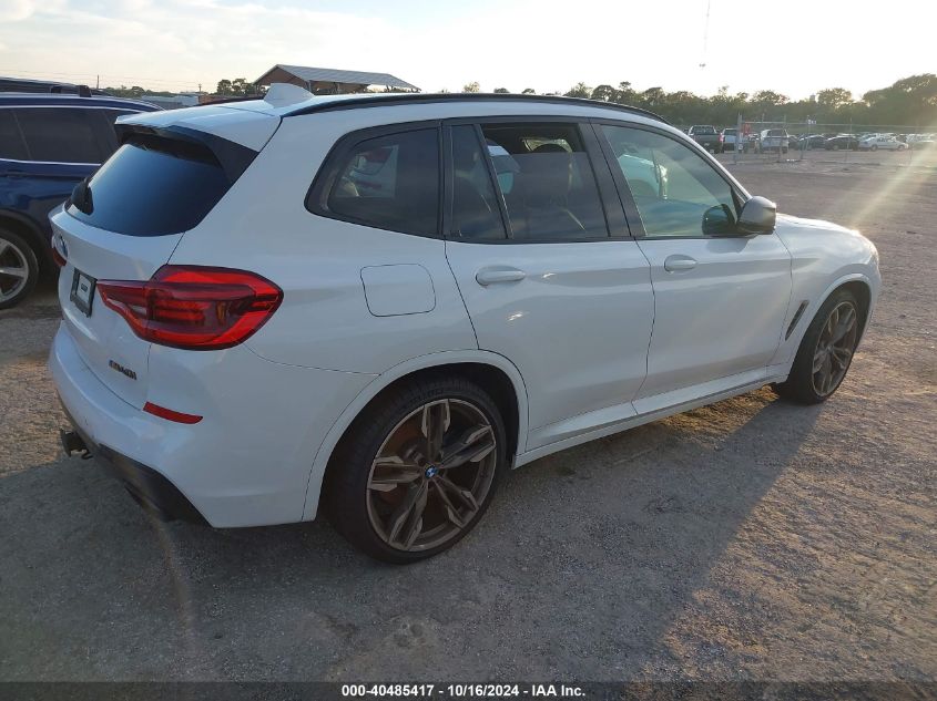 VIN 5UXTS3C58K0Z08634 2019 BMW X3, M40I no.4