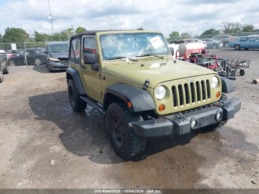 1C4AJWAGXDL526821 2013 Jeep Wrangler Sport