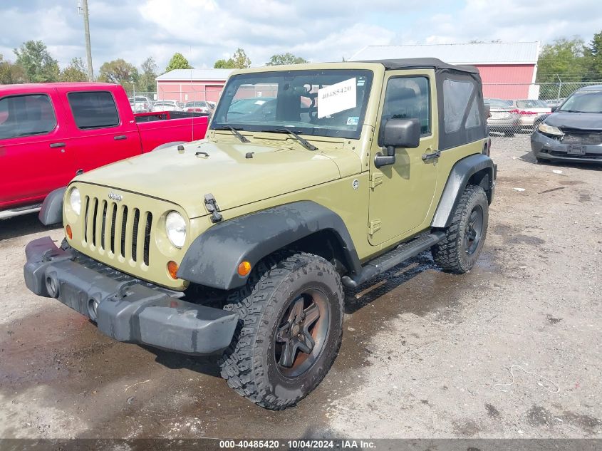 1C4AJWAGXDL526821 2013 Jeep Wrangler Sport