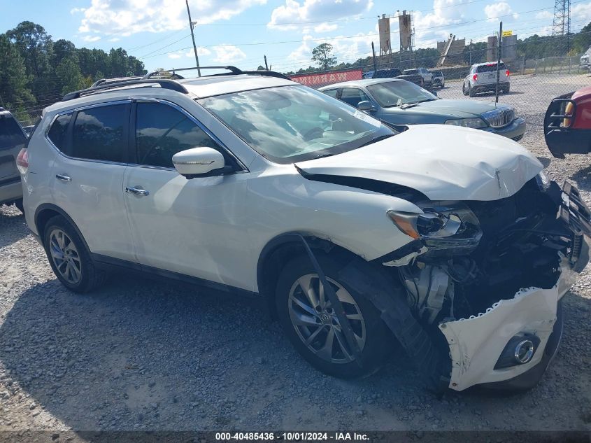 2015 Nissan Rogue Sl VIN: 5N1AT2MT9FC915928 Lot: 40485436