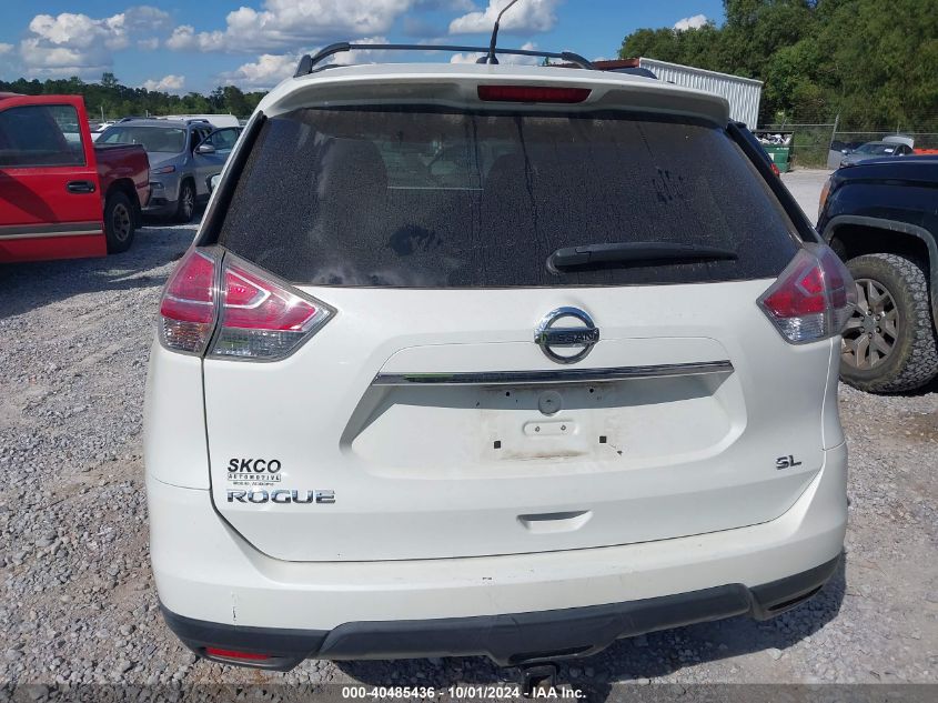 2015 Nissan Rogue Sl VIN: 5N1AT2MT9FC915928 Lot: 40485436