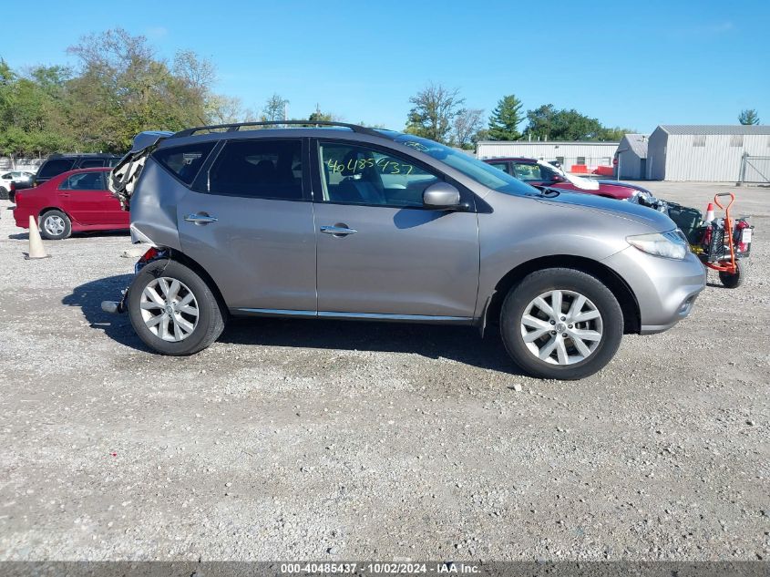 JN8AZ1MW9BW156556 2011 Nissan Murano Sl