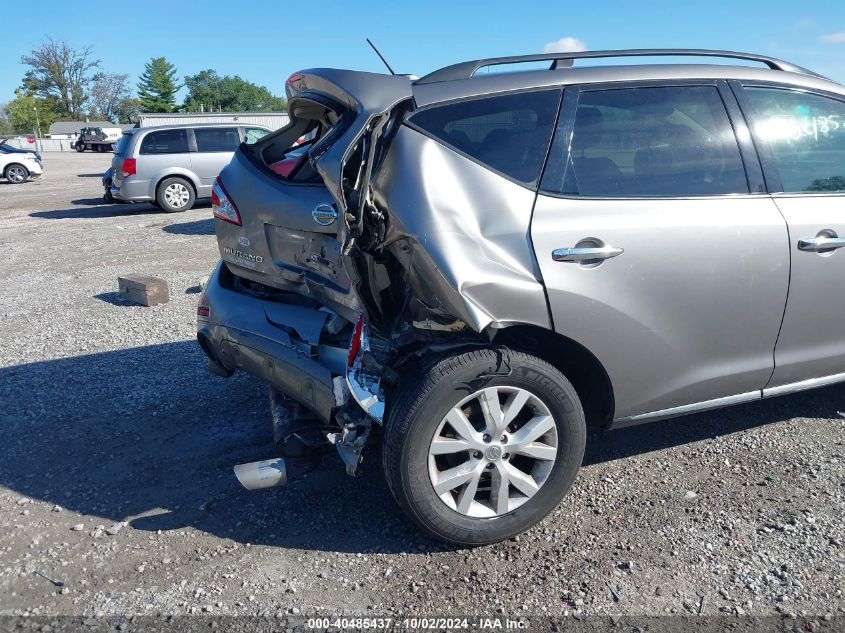 JN8AZ1MW9BW156556 2011 Nissan Murano Sl