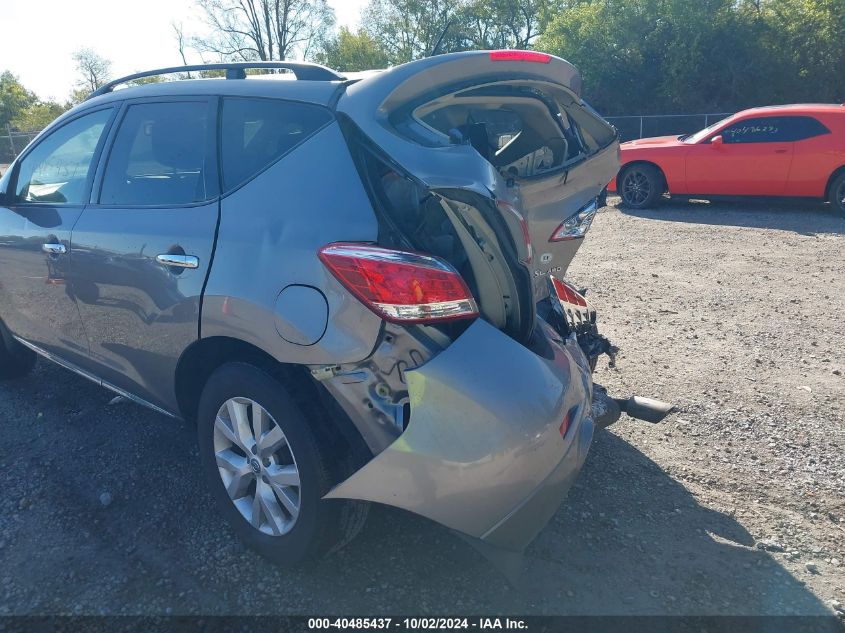 JN8AZ1MW9BW156556 2011 Nissan Murano Sl