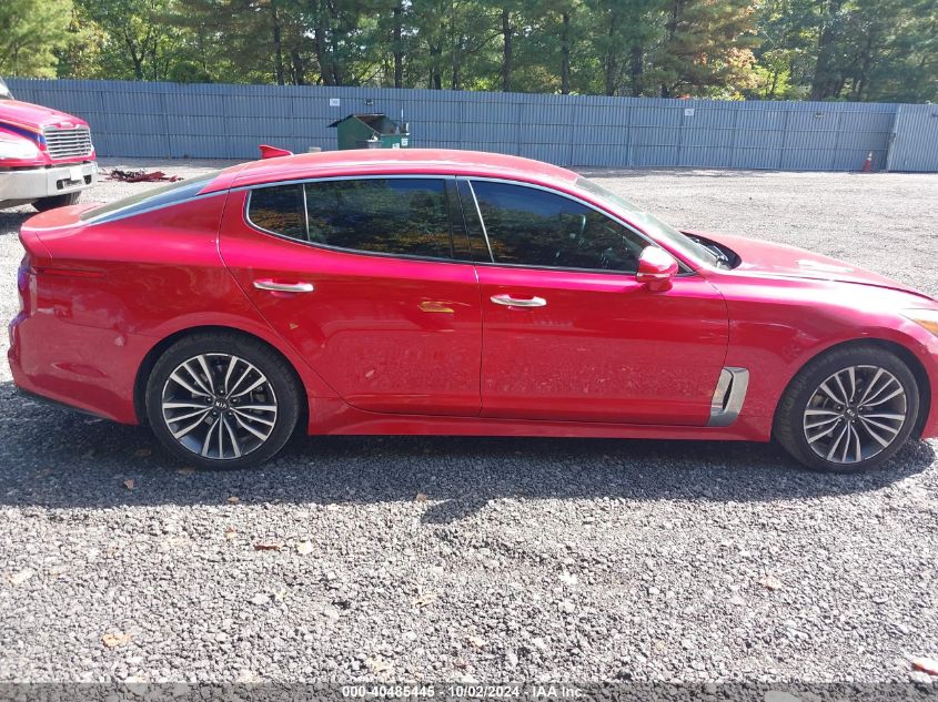 2019 Kia Stinger VIN: KNAE15LA9K6049635 Lot: 40485445