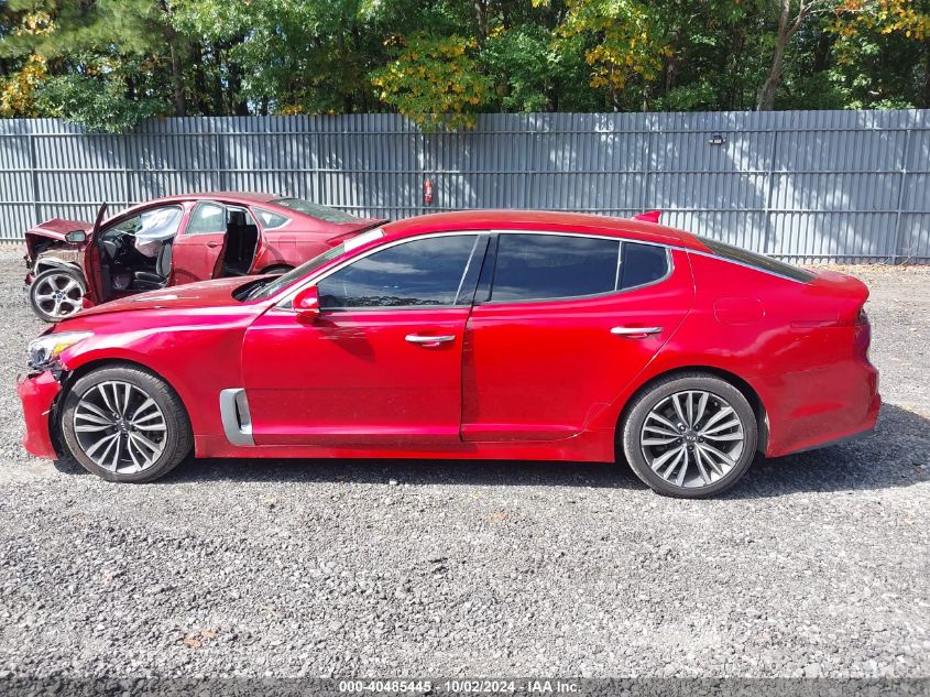 2019 Kia Stinger VIN: KNAE15LA9K6049635 Lot: 40485445