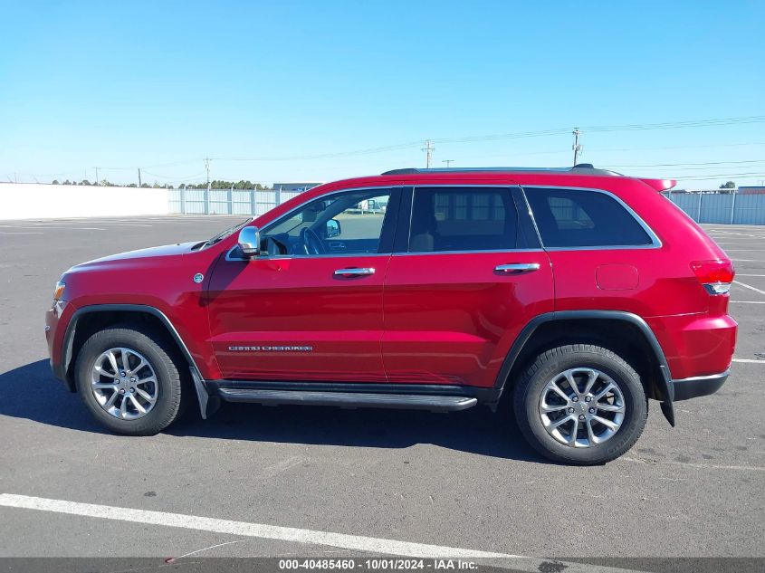 2015 Jeep Grand Cherokee Limited VIN: 1C4RJFBM1FC620872 Lot: 40485460