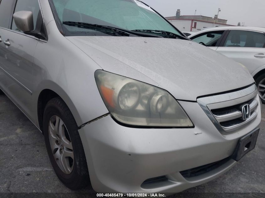 2006 Honda Odyssey Ex-L VIN: 5FNRL38756B048833 Lot: 40485479