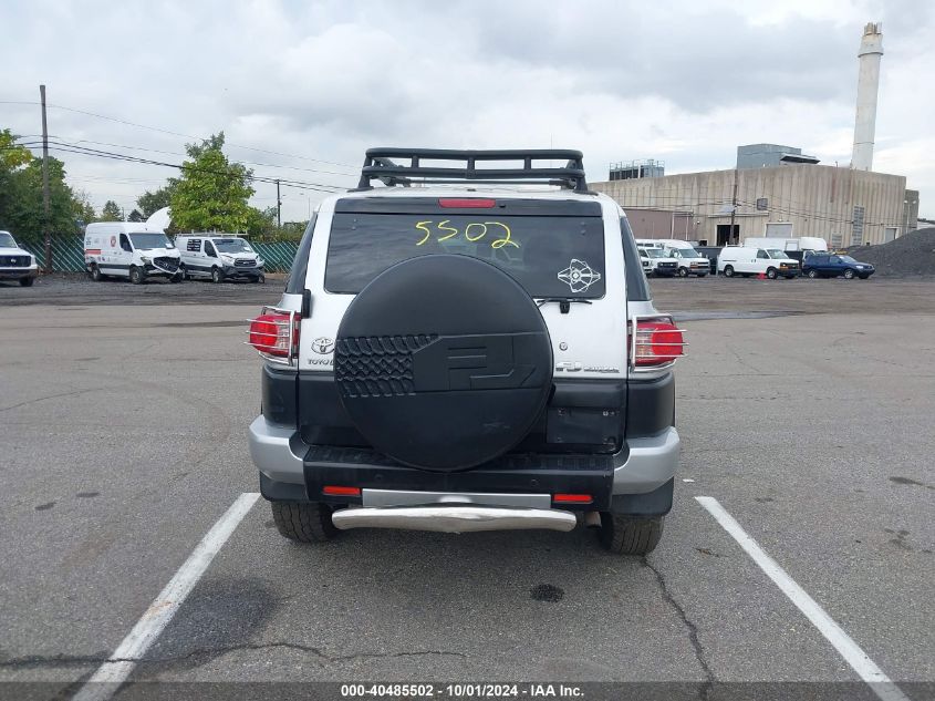 2007 Toyota Fj Cruiser VIN: JTEBU11F970092821 Lot: 40485502