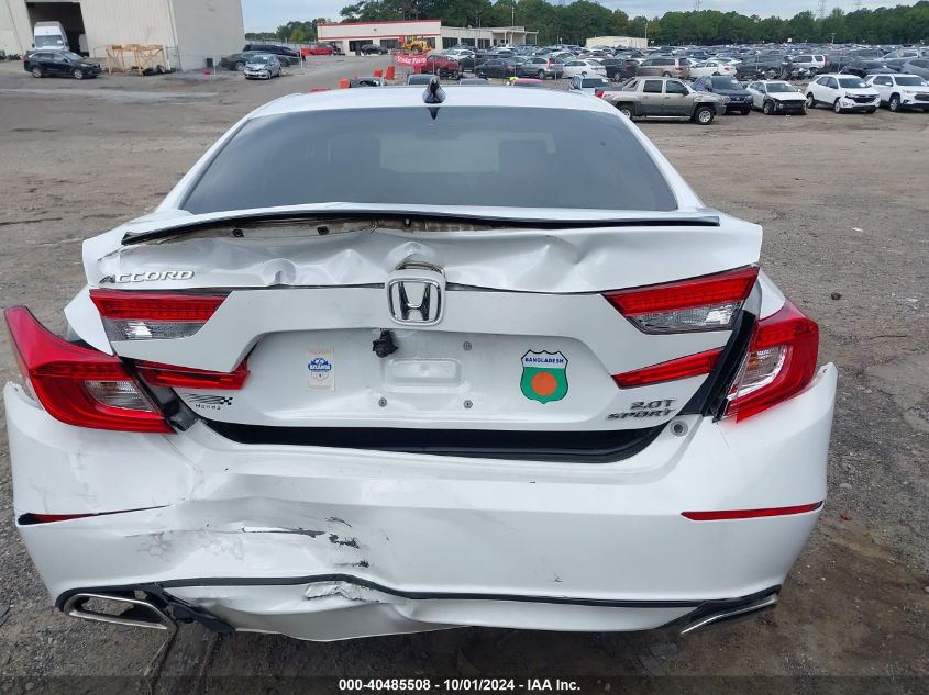 1HGCV2F30NA000126 2022 Honda Accord Sport 2.0T