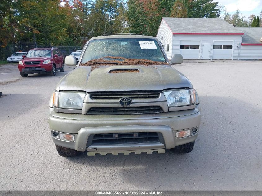 2002 Toyota 4Runner Sr5 V6 VIN: JT3HN86R320376806 Lot: 40485562