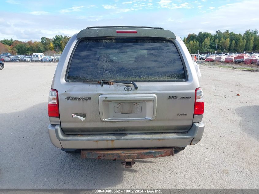 2002 Toyota 4Runner Sr5 V6 VIN: JT3HN86R320376806 Lot: 40485562