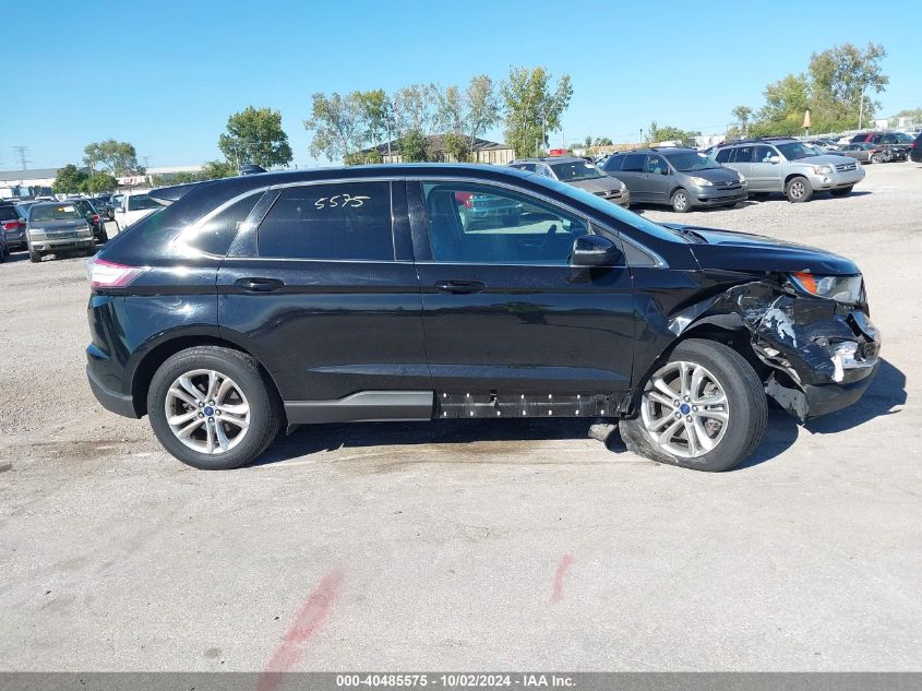 2016 Ford Edge Sel VIN: 2FMPK4J8XGBB91452 Lot: 40485575