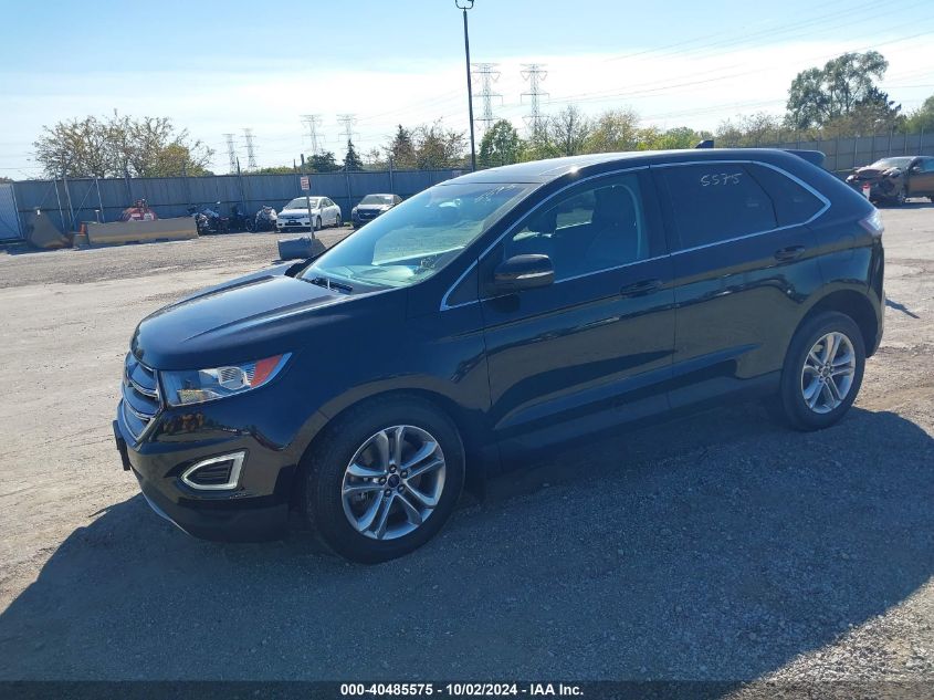 VIN 2FMPK4J8XGBB91452 2016 Ford Edge, Sel no.2