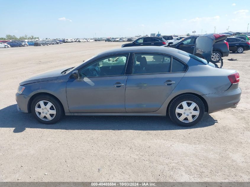 2016 Volkswagen Jetta 1.4T S VIN: 3VW267AJ0GM210223 Lot: 40485584