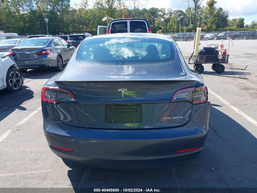 2023 Tesla Model 3 Performance Dual Motor All-Wheel Drive VIN: 5YJ3E1EC5PF709848 Lot: 40485600