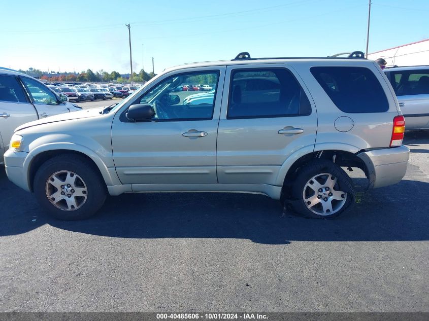 2005 Ford Escape Limited VIN: 1FMYU04195KB29324 Lot: 40485606