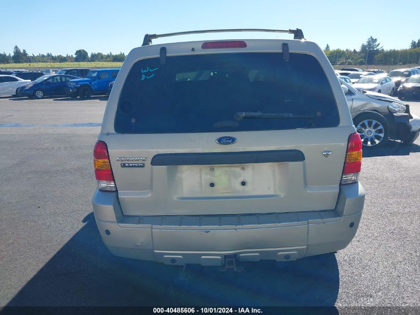 2005 Ford Escape Limited VIN: 1FMYU04195KB29324 Lot: 40485606