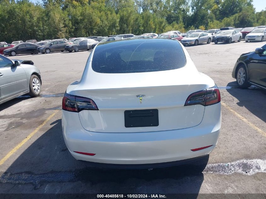 2023 Tesla Model 3 Rear-Wheel Drive VIN: 5YJ3E1EA4PF562095 Lot: 40485618