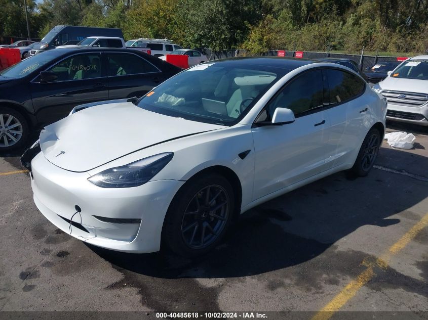 5YJ3E1EA4PF562095 2023 TESLA MODEL 3 - Image 2