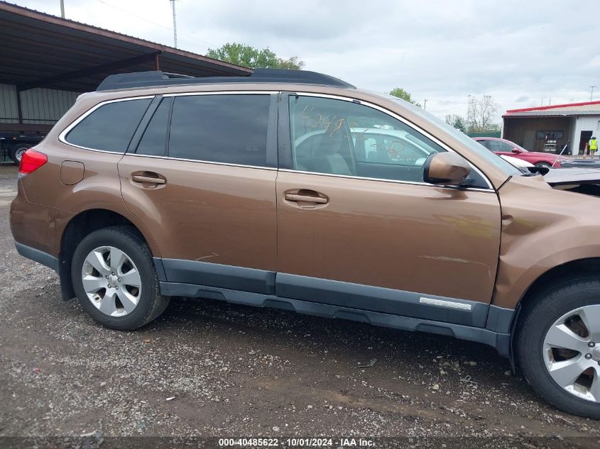 2012 Subaru Outback 2.5I Premium VIN: 4S4BRCCC8C3291139 Lot: 40485622